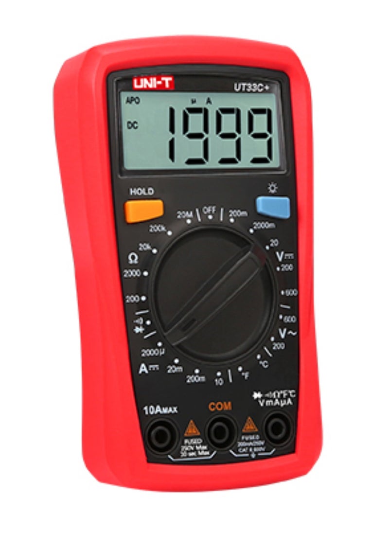 DIGITAL MULTI METER UNI-T PALM SIZE UT33C+