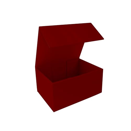 Aakriti Mini Magnetic Gift Box 5x4.5x2.5 Inches – Luxury Small Box for Jewelry, Chocolates, Mini Perfume – Bridesmaid Proposal, Wedding, Birthday Gift Packaging (Maroon | Pack of 1) - Image 3