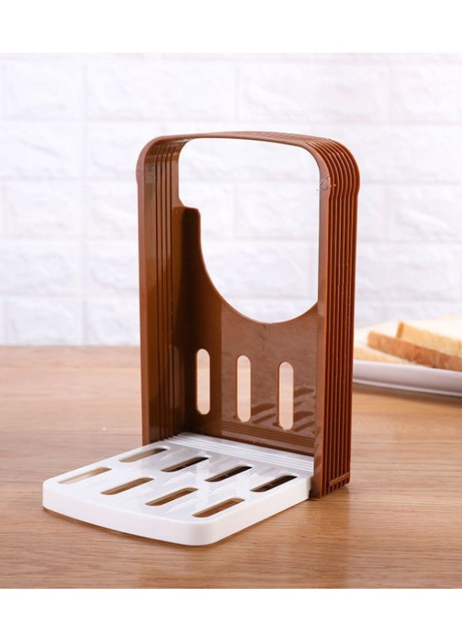 general Mini Bread Slicer, Foldable Adjustable Bread Slicer, Sandwich Bread Cutter Toast Cutter - Image 1