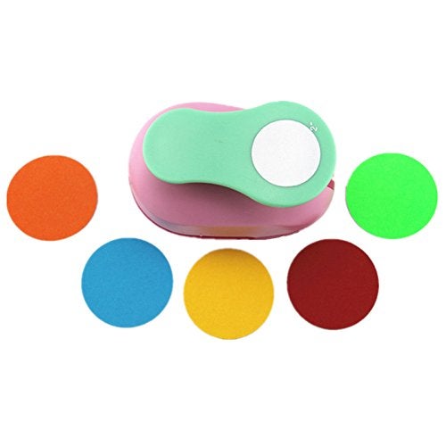 CADY Crafts Punch 2Inch Paper Punches Craft Punches Circle 5cm