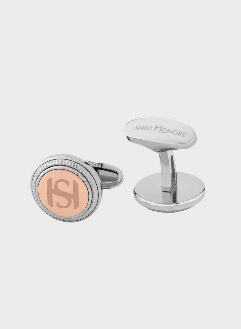 Saint Honore Paris Logo Cufflinks