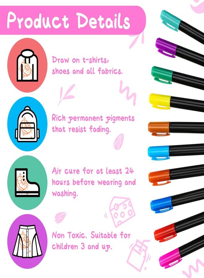 Jutom مجموعة تزيين مريلة الأطفال 38 قطعة من جوتوم 14 مريلة 14 قالب 10Markers قماش 2 طبقة مريلة تغذية تصميم مريلة لألعاب الاستحمام (متعددة الألوان) - Image 3