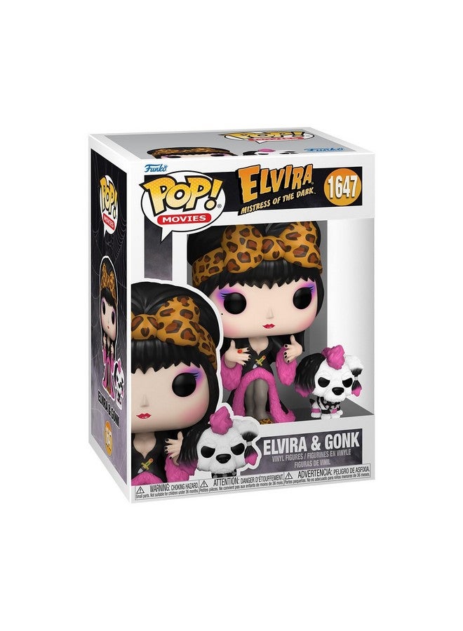 Funko POP! & Buddy: Elvira Mistress of The Dark & Gonk - Collectable Vinyl Figure - Gift Idea - Official Merchandise - for Kids & Adults - Horror Fans - Model Figure for Collectors and Display - Image 1