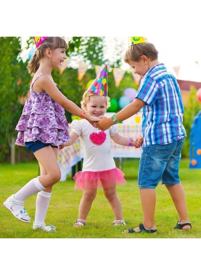 25 قطعة من أساور المعصم ذات السعة الكبيرة للأطفال، هدية عيد ميلاد للفتيات والرجال، هدية حفل للأطفال، أساور الضغط، أساور المعصم ذات السعة الكبيرة للأطفال، جوائز الفصول الدراسية، مقياس، نمط عشوائي - Image 4