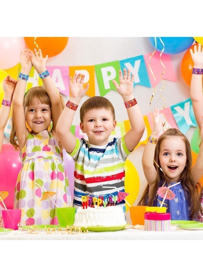 25 قطعة من أساور المعصم ذات السعة الكبيرة للأطفال، هدية عيد ميلاد للفتيات والرجال، هدية حفل للأطفال، أساور الضغط، أساور المعصم ذات السعة الكبيرة للأطفال، جوائز الفصول الدراسية، مقياس، نمط عشوائي - Image 5