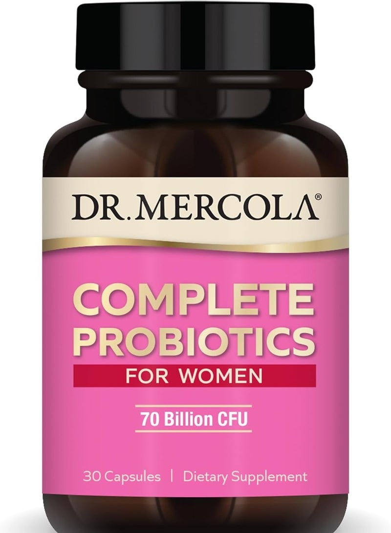 دكتور ميركولا بروبيوتيك كامل للنساء 70 مليار وحدة تشكيل مستعمرة، 30 كبسولة 30 حصة - Image 1