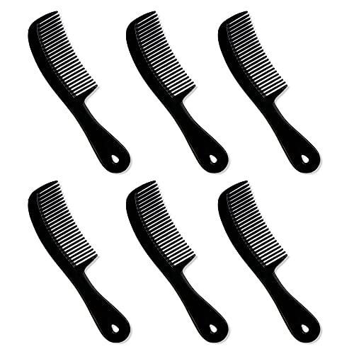 Combs for Men Pack of 6 Pocket Combs for Men Hair Comb Set Beard Mustache Comb