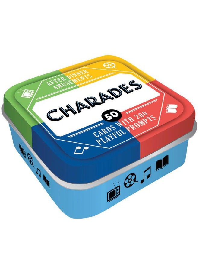 Chronicle Books ألعاب بعد العشاء: تشاريد: 50 بطاقة مع 200 تلميح ممتع - Image 1