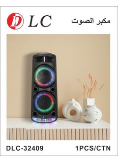 Speaker with Microphone and Remote with Attractive Lighting from DLC