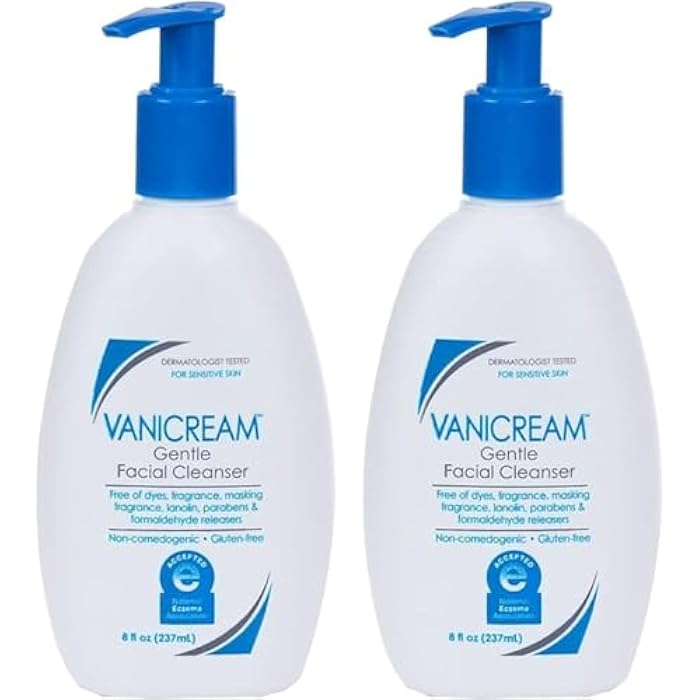 Vanicream Facial Cleanser 8 Fl Oz / 237 Ml (Pack of 2) - Image 1