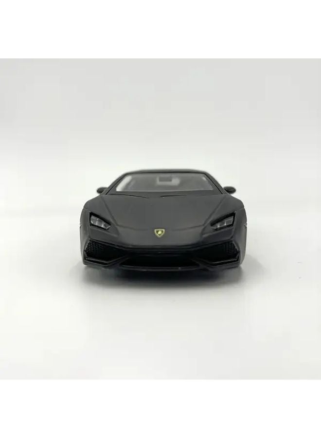 Black Lamborghini Pull Back Alloy Sports Car Model Toy Collection Gift - Image 5