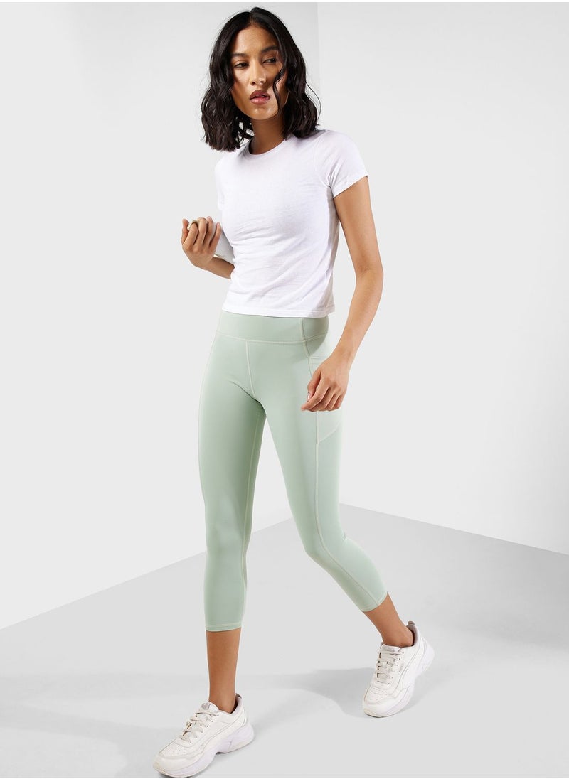FRWD - Seam Detail High Waist Leggings - Image 1