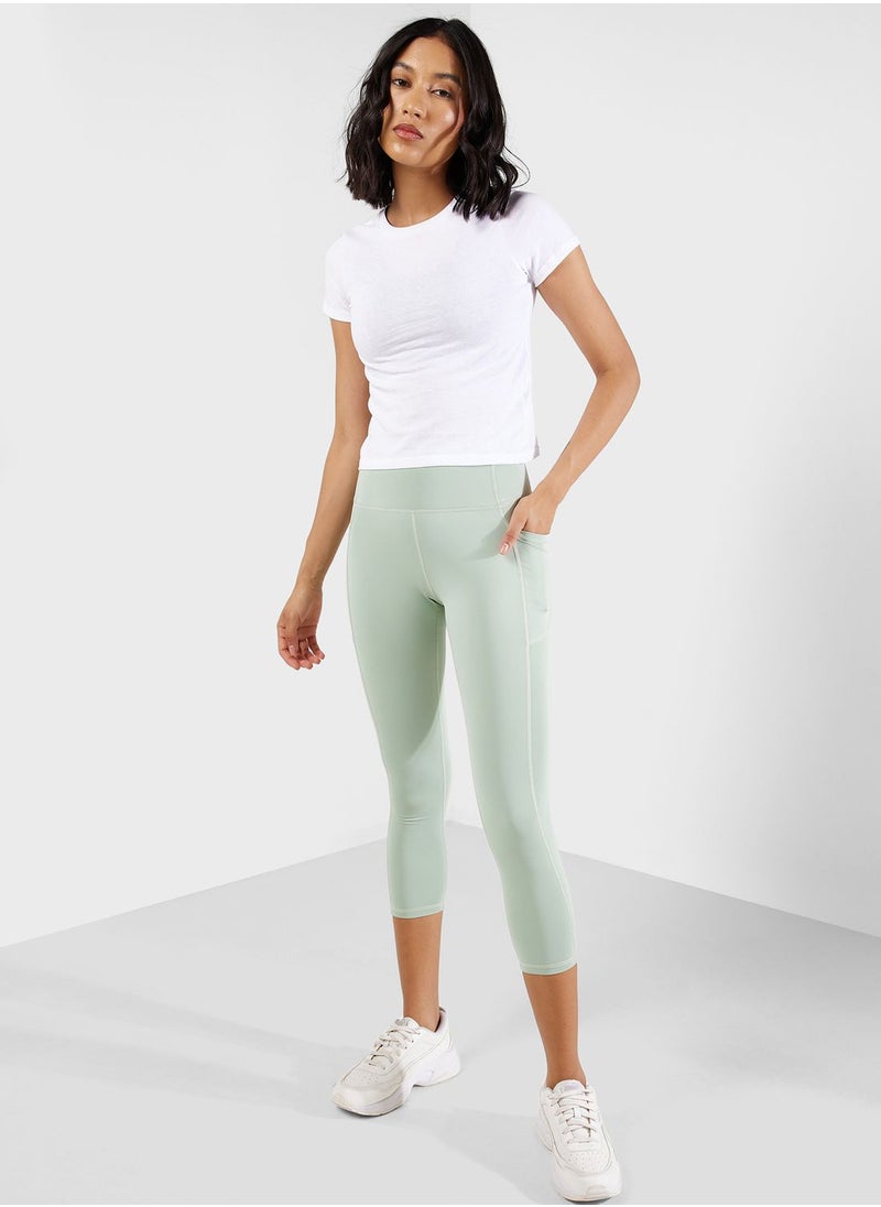 FRWD - Seam Detail High Waist Leggings - Image 1