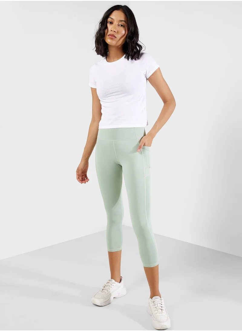 FRWD Seam Detail High Waist Leggings