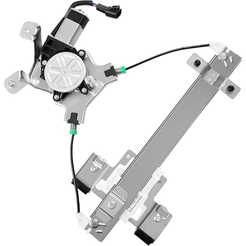 XIMAKA Rear Driver Side Power Window Regulator with Motor (2 Pins) Fit for 2007-2014 Cadillac Escalade Chevrolet Tahoe Gmc Yukon, 741-390 - Image 1