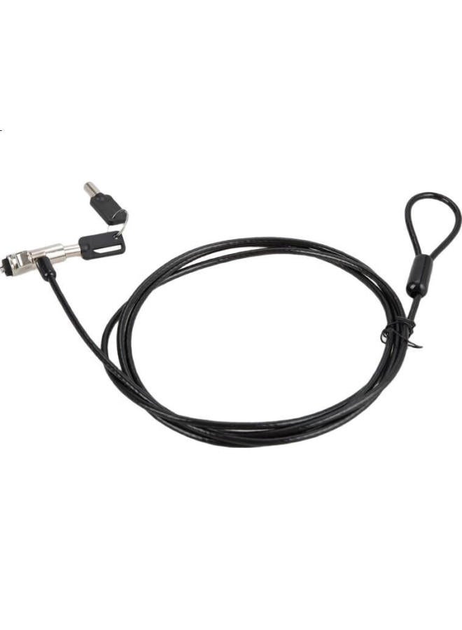 Haile Laptop Lock Anti-Theft Lock Password Lock, Suitable For Hp Lenovo 6*2.5Mm Laptop Lock Hole, Al-11 - Image 1