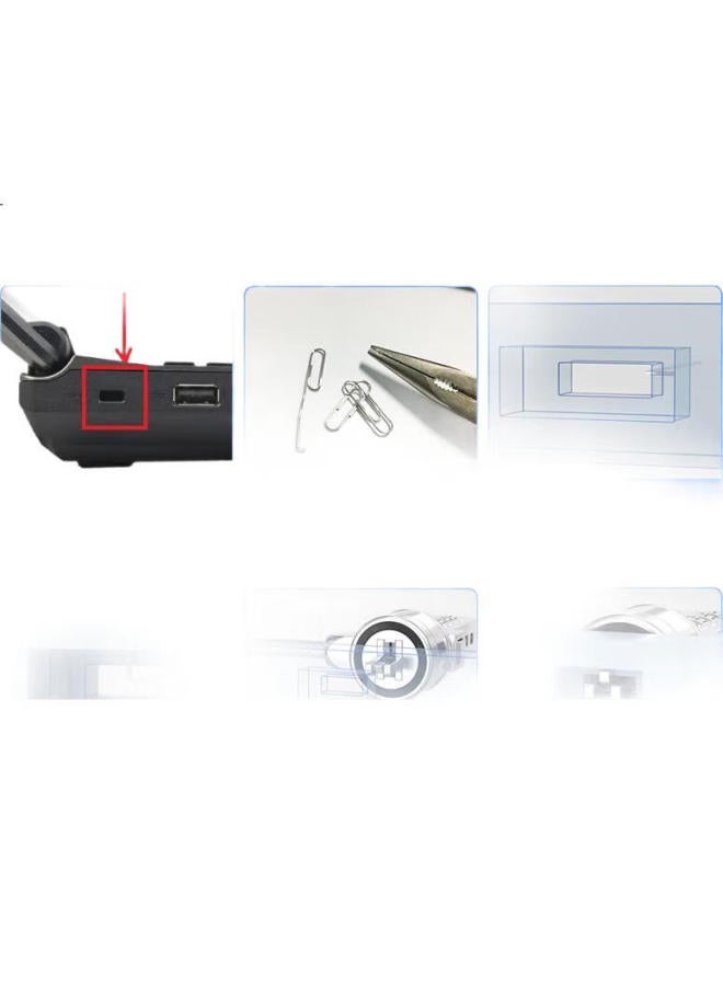 Haile Laptop Lock Anti-Theft Lock Password Lock, Suitable For Hp Lenovo 6*2.5Mm Laptop Lock Hole, Al-11 - Image 2