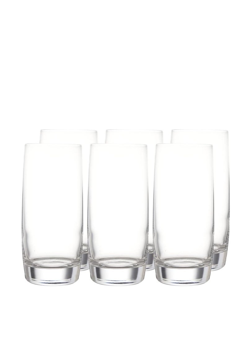 Transparent glass jar, 6 pieces - Image 2