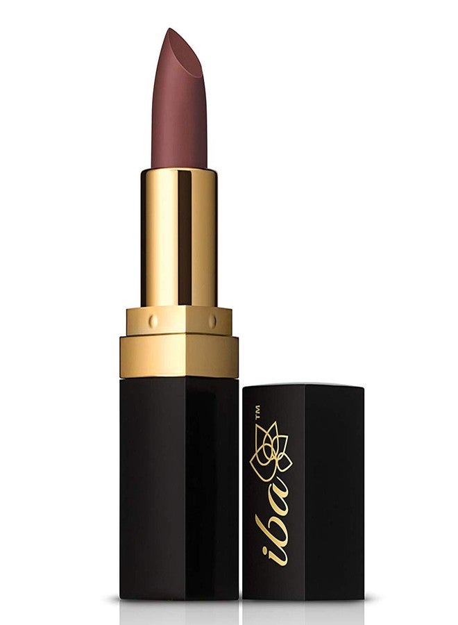Iba Long Stay Matte Lipstick for Women- M16 Rose Tan, 4g | Creamy Matte Finish & Smooth Texture | Long-Lasting | Hydrated Lips | Enriched with Vitamin E | Intense Colour & Highly Pigmented | Lip Makeup - Image 1