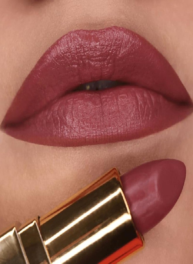 Iba Long Stay Matte Lipstick for Women- M16 Rose Tan, 4g | Creamy Matte Finish & Smooth Texture | Long-Lasting | Hydrated Lips | Enriched with Vitamin E | Intense Colour & Highly Pigmented | Lip Makeup - Image 2