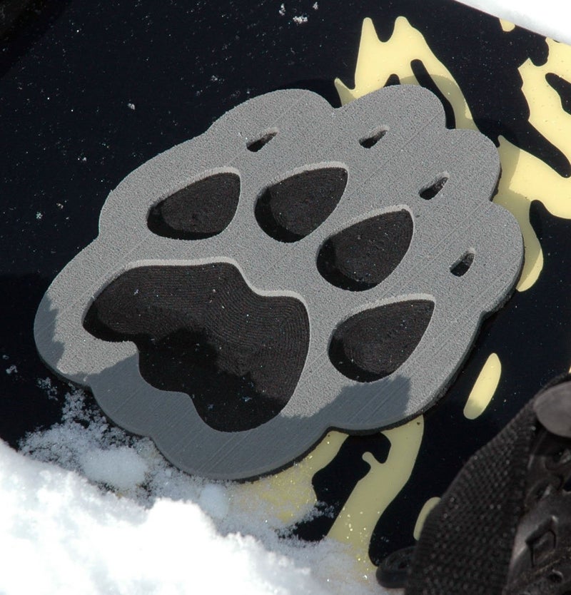 Toejamr Snowboard Stomp Pad - Cougar PAW - Gray - Image 4