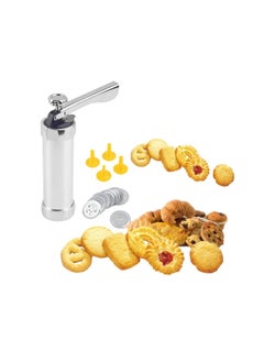 Cool Cook Cookie Press Machine Stainless Steel Biscuit Extruder