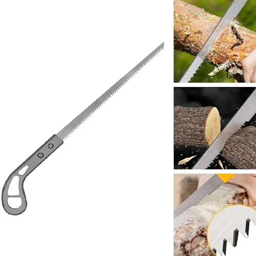 PRETOX Outdoor Portable Hand Saw, 9 Inch Rugged Blade Hand Saw, Best for Camping, Gardening, Hunting | Cutting Wood, PVC, Bone, Pruning Saw with Ergonomic Non-Slip Handle Design (HAND SAW-2) Manual - Image 2