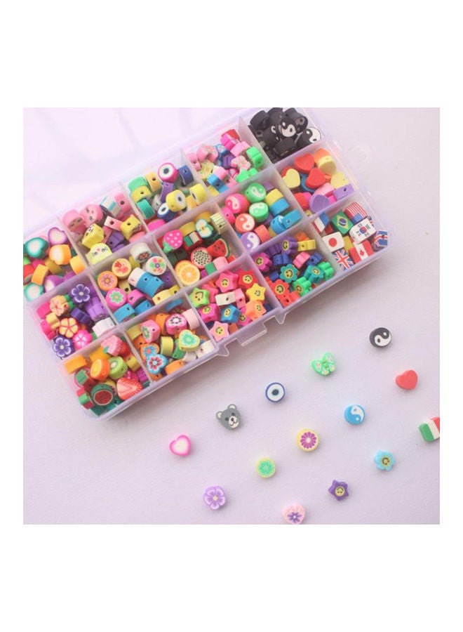 نيبمينينت طقم خرز بتصميم رسومات كرتونية وفاكهة يمكنك صنعها بنفسك - Image 3