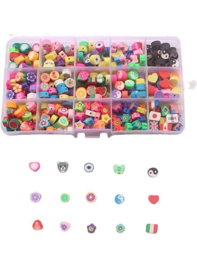 نيبمينينت طقم خرز بتصميم رسومات كرتونية وفاكهة يمكنك صنعها بنفسك - Image 4