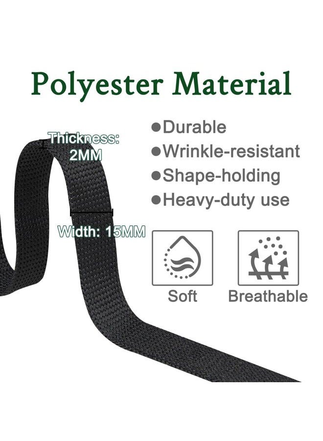 Endoto Shoelaces for Alexander McQueen Flat Shoe Laces Replacement Sneaker Shoes(Color:Black,Size:50Inch) - Image 3