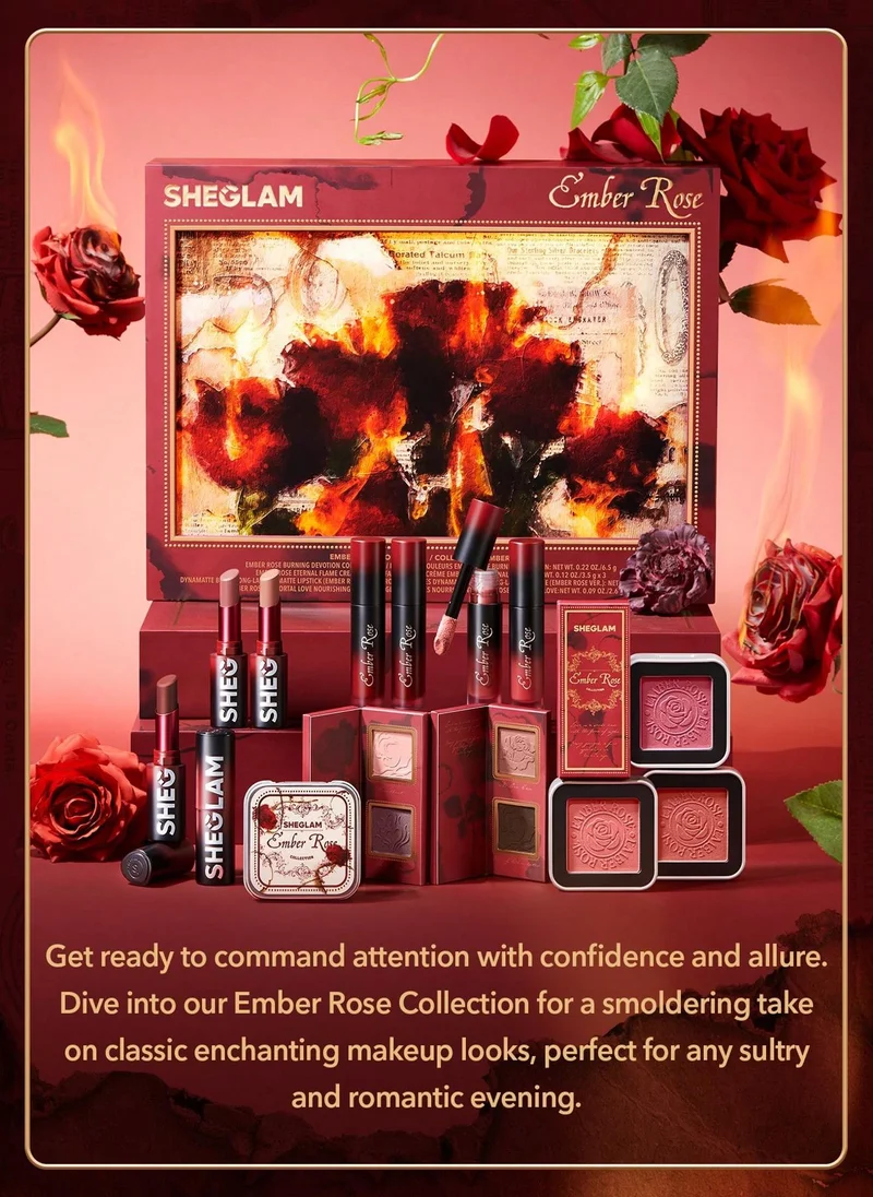 SHEGLAM Sheglam Ember Rose Burning Devotion Color Eyeshadow Palette