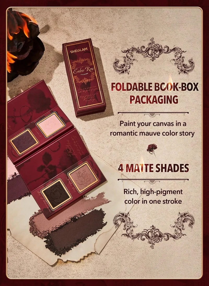 SHEGLAM Sheglam Ember Rose Burning Devotion Color Eyeshadow Palette