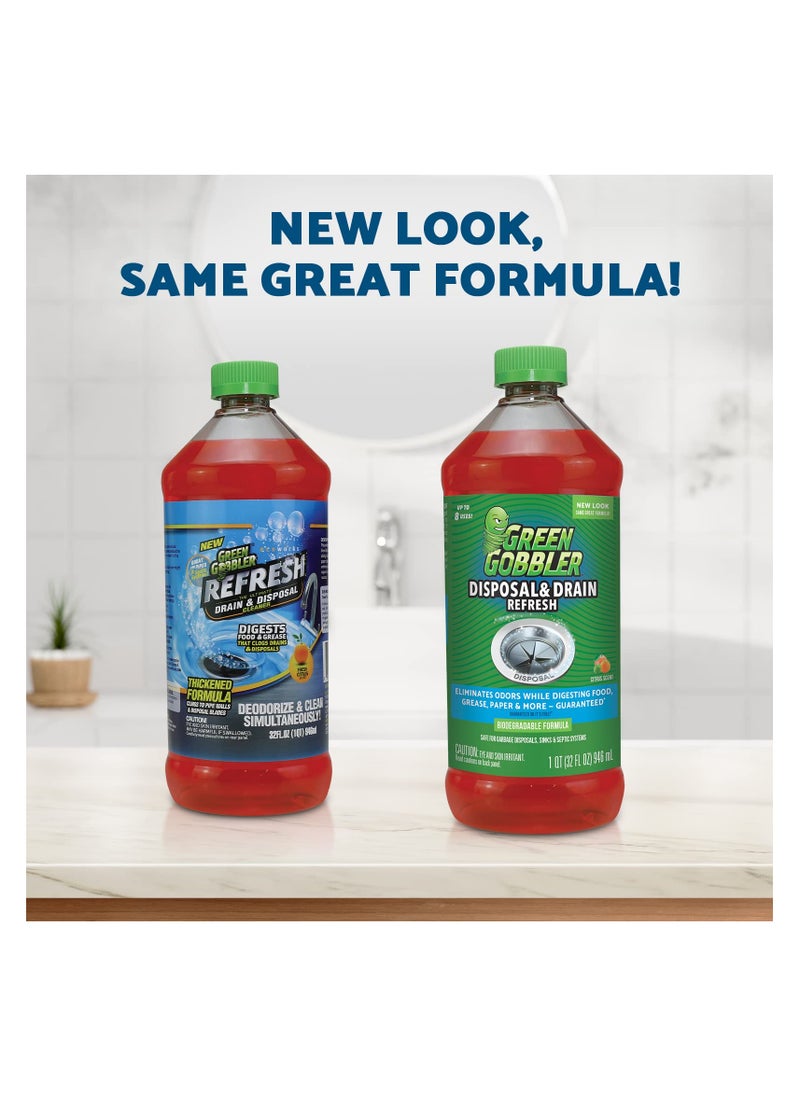 GREEN GOBBLER - Garbage Disposal Drain Cleaner | Odor Eliminator - Image 1