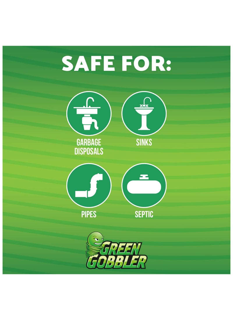 GREEN GOBBLER - Garbage Disposal Drain Cleaner | Odor Eliminator - Image 1