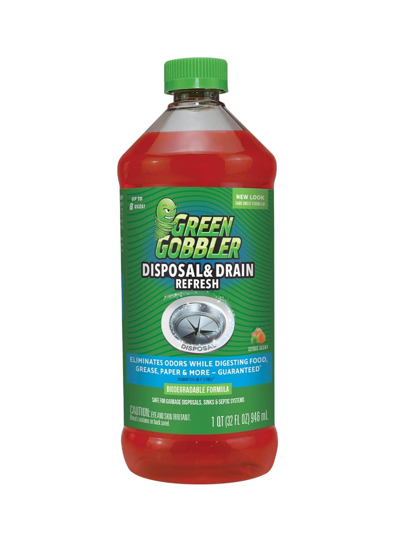 GREEN GOBBLER - Garbage Disposal Drain Cleaner | Odor Eliminator - Image 1