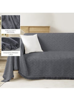 AC&L AC&L Knitted Blanket For Bed, Couch, Sofa, Chair Throw Blanket For All Seasons - Cozy Soft Light Weighted Blanket For Picnic, Travel, Home Decor Gift  - Image 3