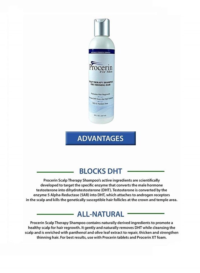 Procerin Scalp Therapy Shampoo for Thinning Hair - 3 Pack - Image 3