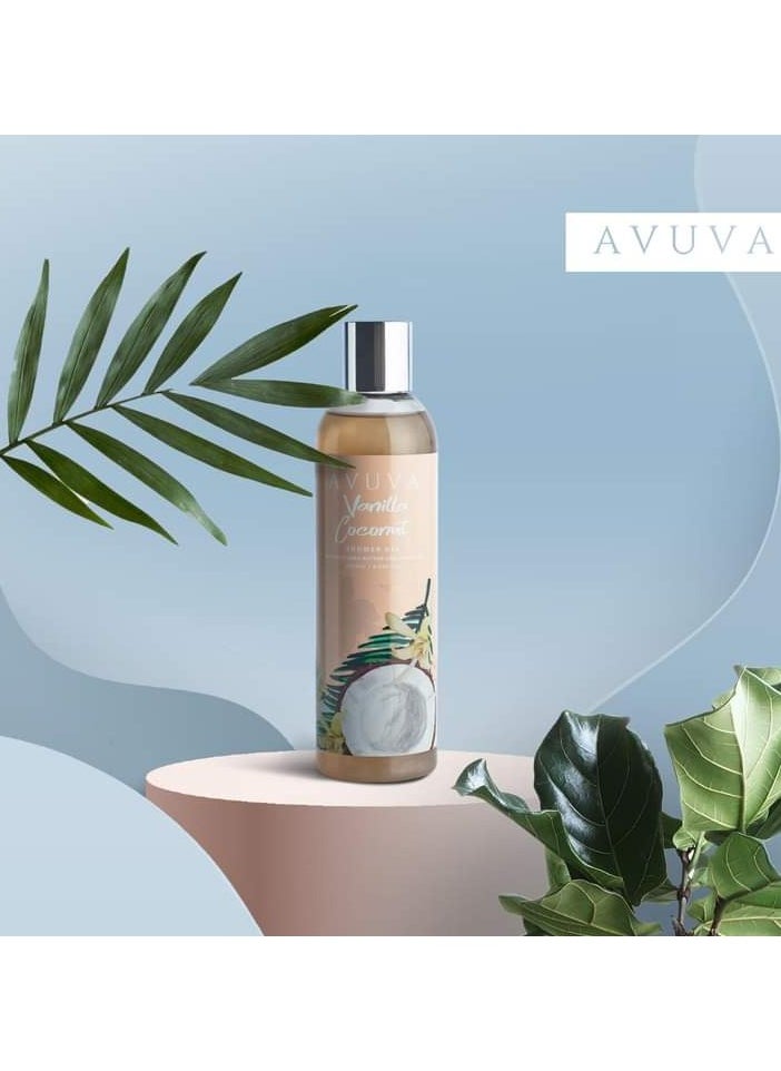 Avuva - Avuva Body Splash Vanilla Coconut 253 Ml + 55 ML Offer - Image 1