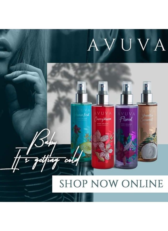 Avuva - Avuva Body Splash Vanilla Coconut 253 Ml + 55 ML Offer - Image 1