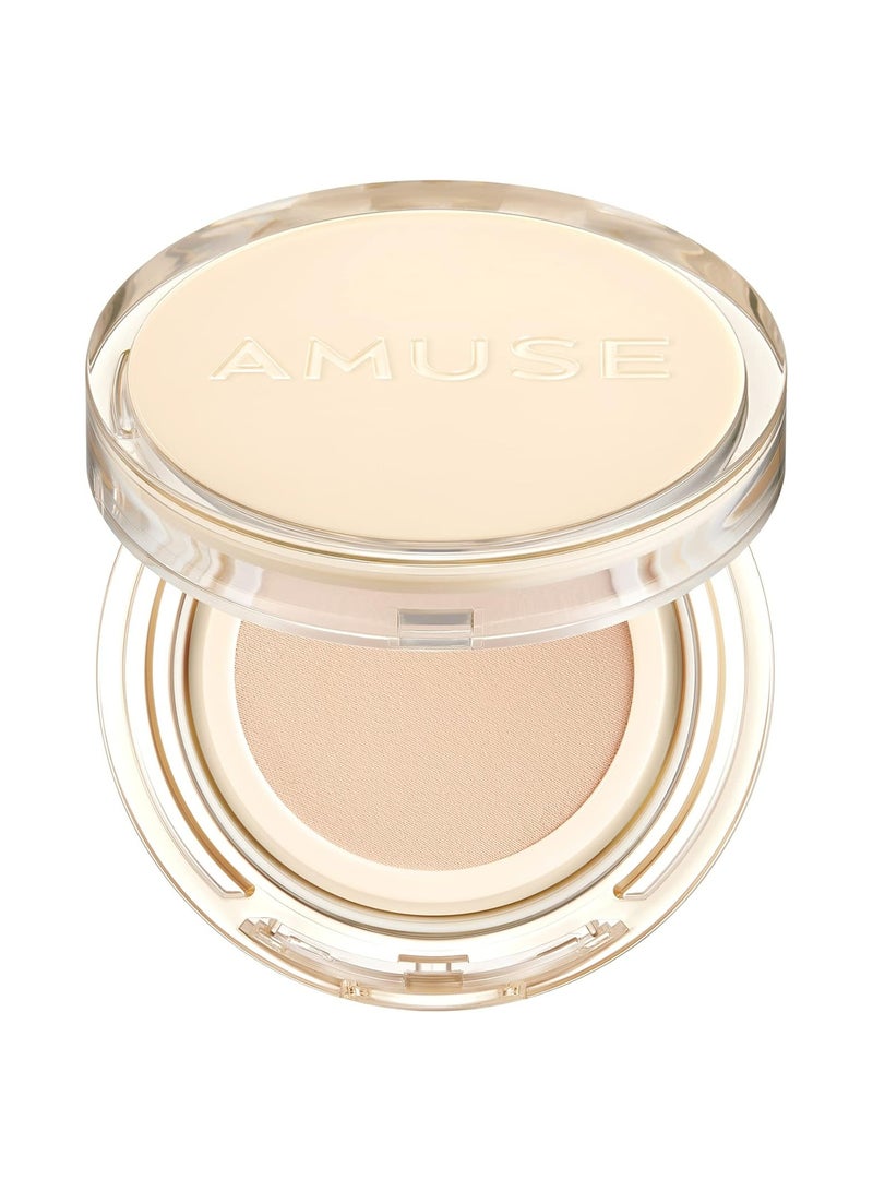 Amuse Dew Jelly Vegan Cushion Foundation Glow 01 SOONSOO 15g  - Image 1