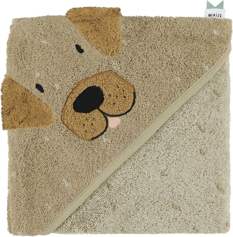Trixie Hooded Towel Mr. Dog - 75cm x 75cm - Image 1