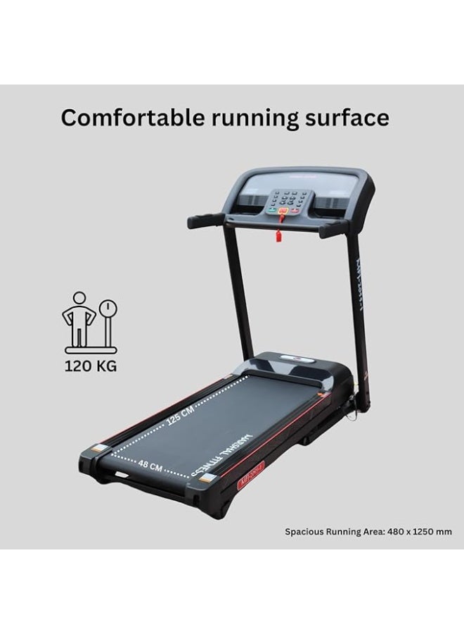 Marshal Fitness MF-2055-1 Foldable LCD Display Low Noise 5 HP DC Motor with 125 KGS Maximum User Weight  For Home Use - Image 3