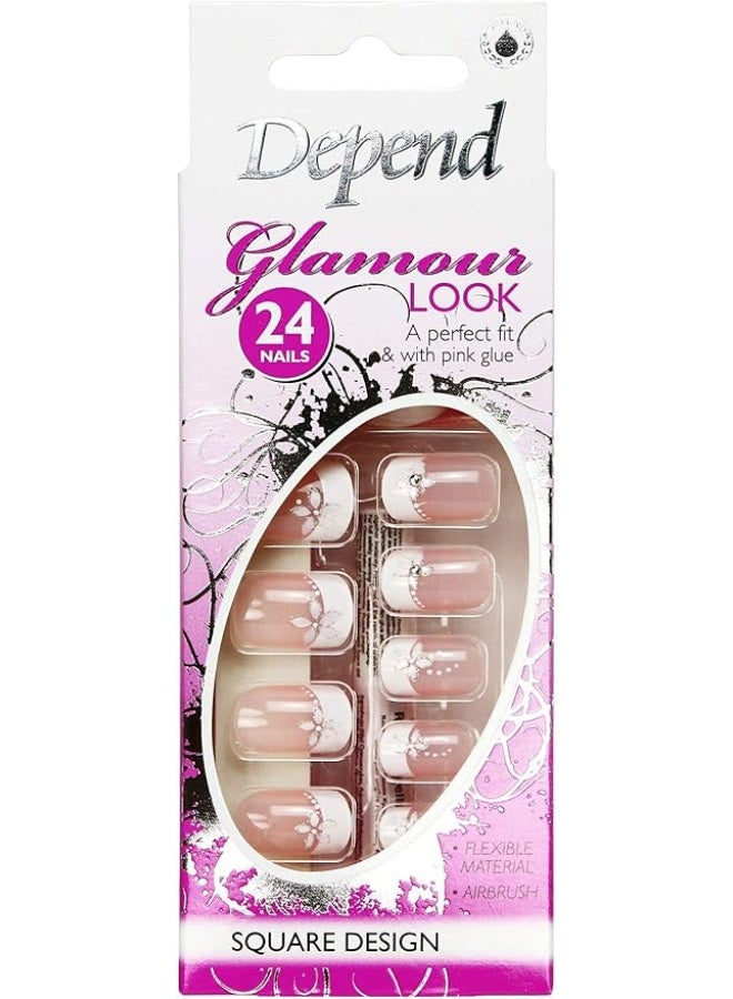 Depend Nail Set, 24 Nails