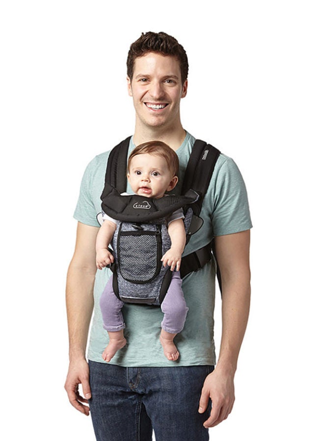 Kolcraft Cloud Cool Mesh Baby Carrier Space Grey - Image 3
