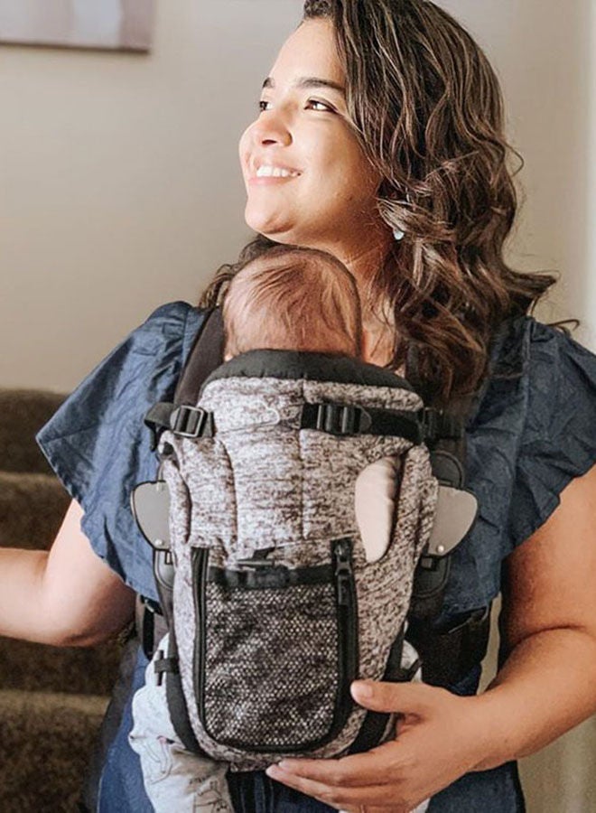 Kolcraft Cloud Cool Mesh Baby Carrier Space Grey - Image 5