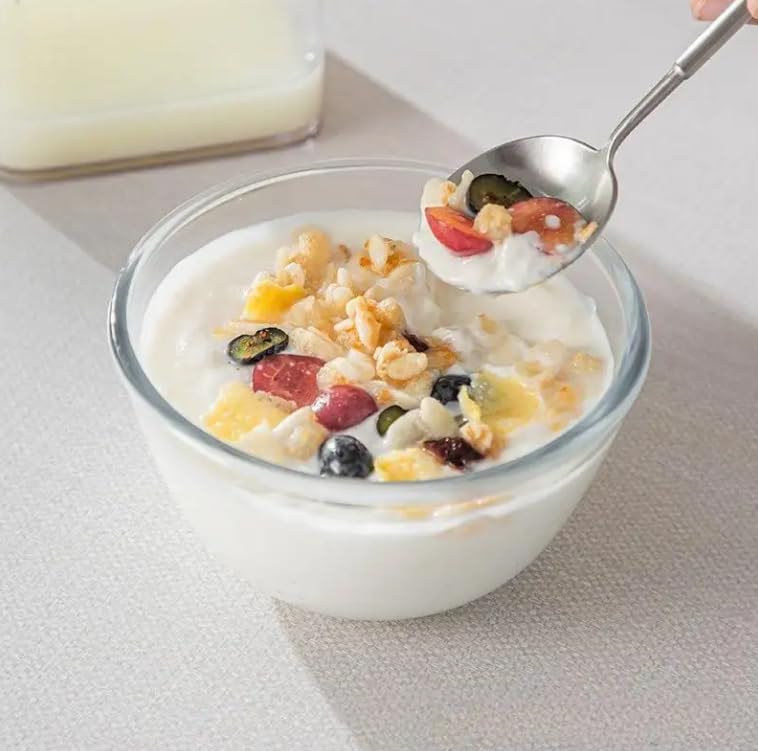 Wrixty Reusable Coffee Yogurt Milk Filter Multifunctional Transparent Yoghurt Maker Strainer for Yogurt Making - Image 3