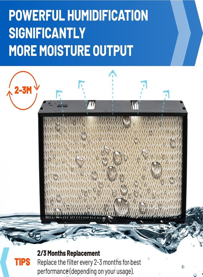 Ximoon 1041 Humidifier Wick Filter Replacement for Aircare Essick Air Evaporative Humidifiers Fits 400, 500, 600, 696, 4000, 6000, 4D7, 4DTS, ED11 Series Console Wicking for Air Care 1041 - Image 4