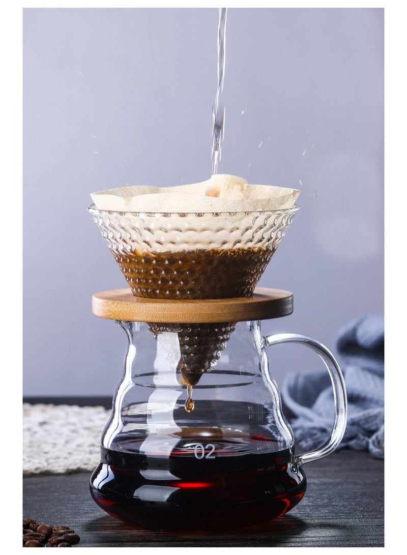 Old_Feller V60 Set 5 Piece Coffee Drip Set Pour Over Coffee Maker Set - Image 3