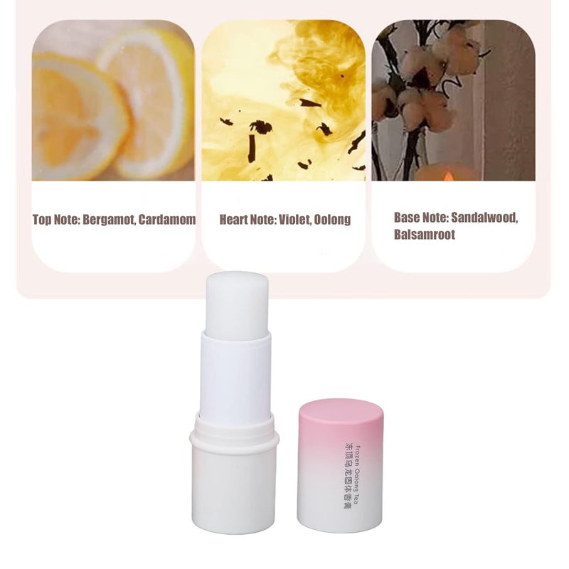 klarako 4pcs Solid Stick Perfume Women Refreshing Floral Fragrance Solid Perfume Birthday Gift for Dating - Image 5