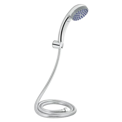 Johnson Bathrooms Johnson Aro Single Flow Hand Shower with 1.5mt Hose & Hook| Rain flow Handheld Round Shower| High-Pressure ABS Material Anti-Corrosion Single Flow Hand Shower| 1 Year Warranty| (S0317CAMZ- Chrome) - Image 4